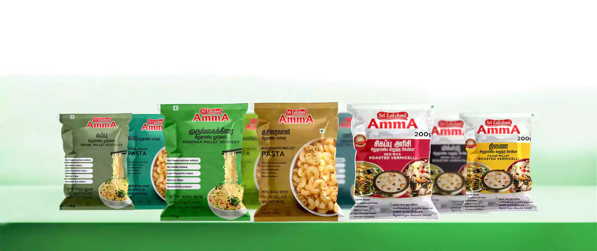 Sri Lakshmi Foods | Millet Noodles,Pasta, varmicelli 